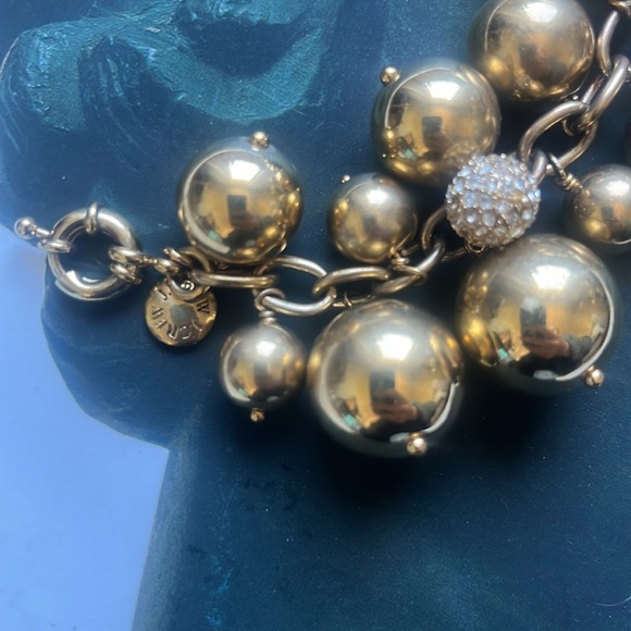 J.Crew gold/pave ball bracelet - Picture 4 of 4
